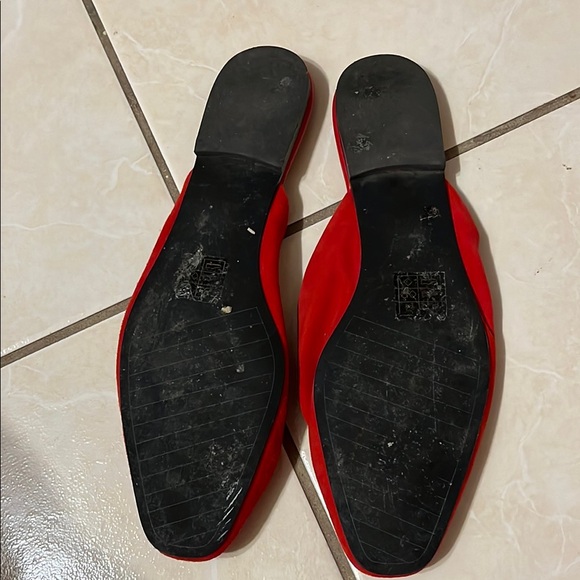 Who What Wear Scarlet Mules - Picture 7 of 10